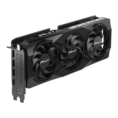 Tarjeta Gráfica PNY GeForce RTX 5070 Triple Fan OC - Memoria Dedicada 12GB GDDR7 - Gráficos de Próxima Generación - Rendimiento Brutal