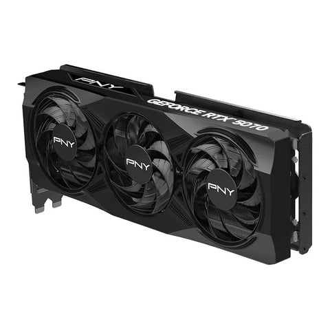 Tarjeta Gráfica PNY GeForce RTX 5070 Triple Fan OC - Memoria Dedicada 12GB GDDR7 - Gráficos de Próxima Generación - Rendimiento Brutal