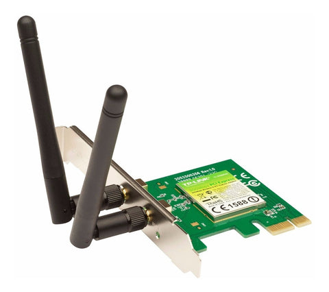 Tarjeta De Red Inalambrica Tp-Link, Pcie2.0, N300, 2 Antenas, 2dbi, Tl-Wn881nd