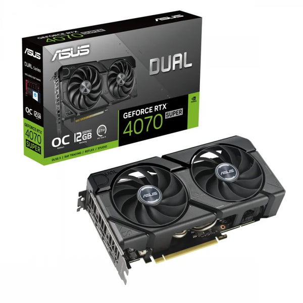 Tarjeta De Video Asus Dual-Rtx4070S-O12G-Evo Oc 12Gb Gddr6X Dlss3 Sp