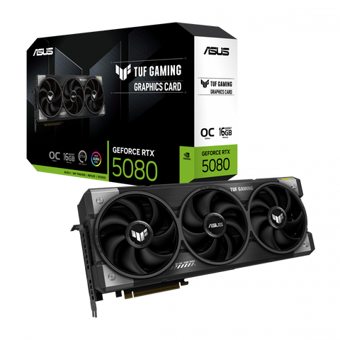 Tarjeta De Video Asus Tuf-Rtx5080-O16G-Gaming Gddr7, 2X Hmdi, 3 Display Port, Pci 5.0