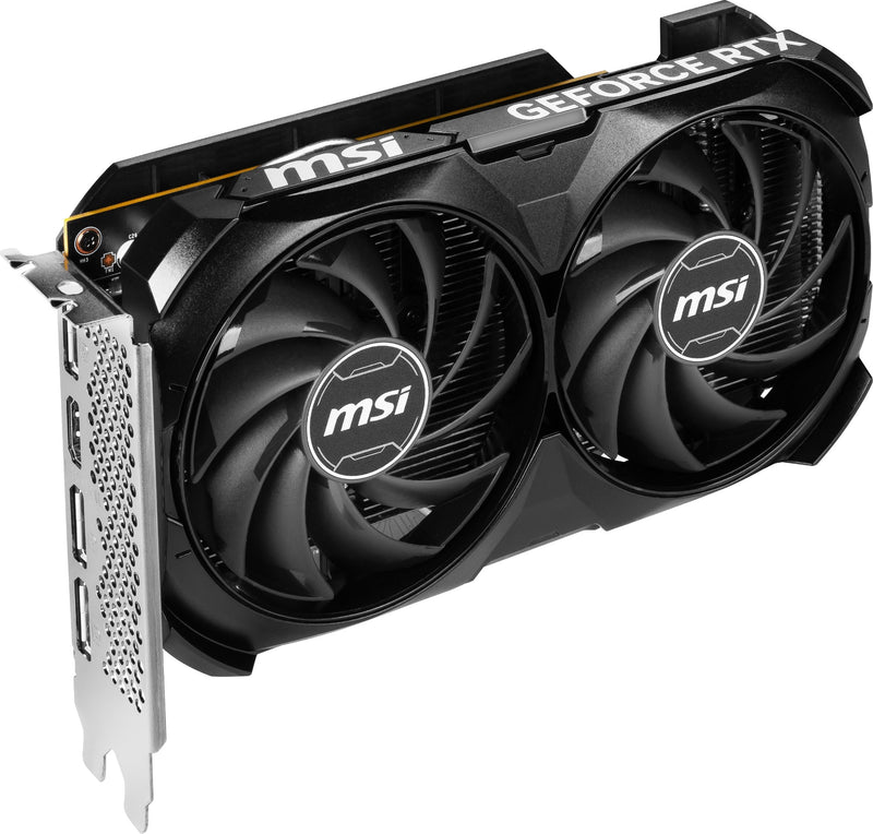 Tarjeta De Video Msi Nvidia Geforce Rtx 4060 Ventus 2X Black 8G Oc