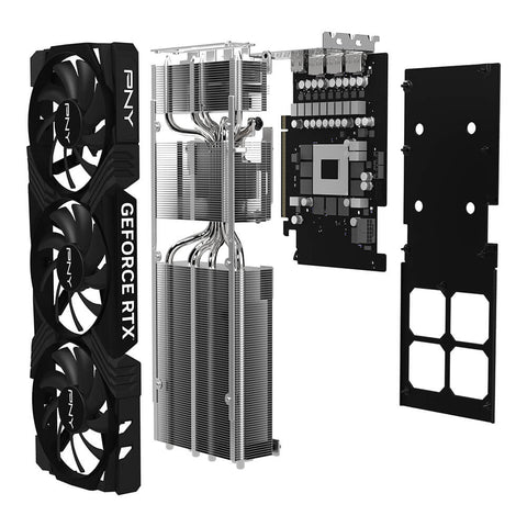 Tarjeta De Video Pny Geforce Rtx 4070 Ti Super 16Gb Verto Oc Tf Dlss 3