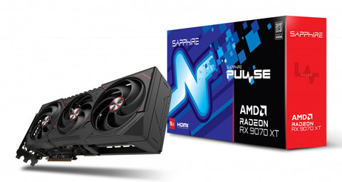 Tarjeta De Video Sapphire Pulse Rx9070Xt Gaming 16Gb Gddr6 Dual Hdmi/Dp