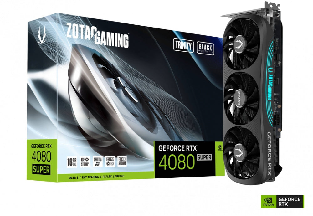 Tarjeta De Video Zotac Gaming Geforce Rtx 4080 Super Trinity Black 16G