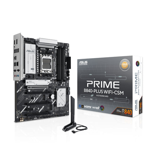 Tarjeta Madre Asus Am5 Ddr5, Hdmi, Display Port, Wifi 6E - (Prime B840-Plus Wifi-Csm)