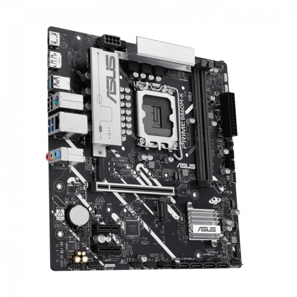 Tarjeta Madre Asus Lga Socket 1851, Ddr5, Hdmi, Display Port, Comp Core Ultra (Prime B860M-K)