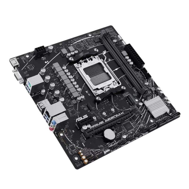 Tarjeta Madre Asus Prime A620M-K/Csm Socket Am5, Ddr5, Hdmi, Vga