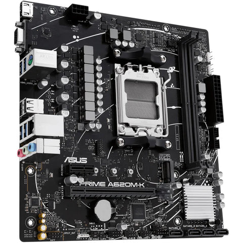 Tarjeta Madre Asus Prime A620M-K Socket Am5, Ddr5, Hdmi, Vga