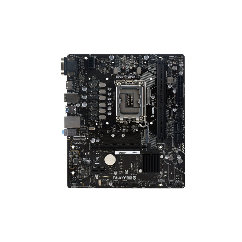 Tarjeta Madre Biostar H610Mhp Socket 1700 Ddr4 3200Mhrz M.2