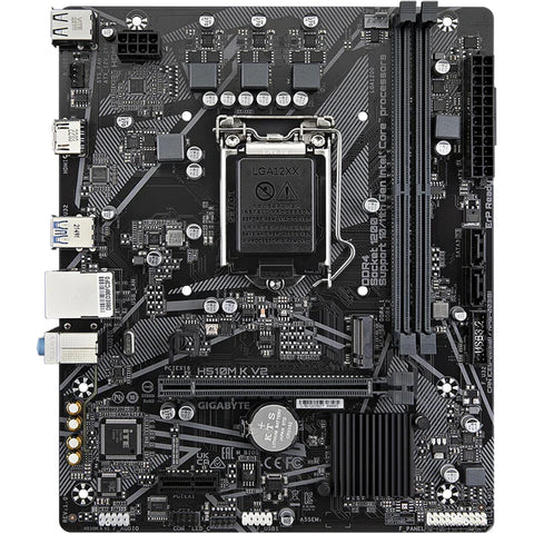 Tarjeta Madre Gigabyte H510M K V2 Intel Oficina Ensamble Básico