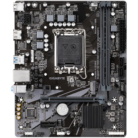 Tarjeta Madre Gigabyte H610M-K DDR4 LGA1700, 1x M.2 PCIe 3.0 Micro ATX Intel Oficina Hogar Ensamble