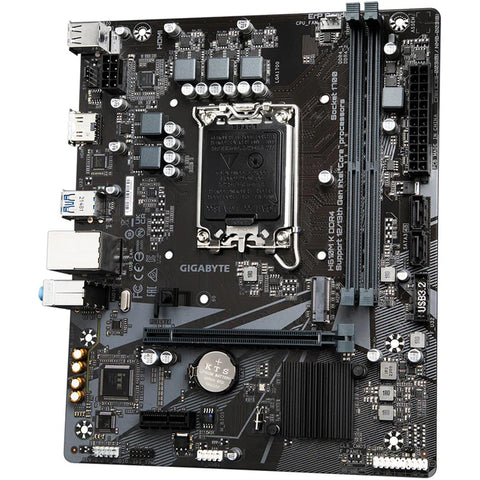 Tarjeta Madre Gigabyte H610M-K DDR4 LGA1700, 1x M.2 PCIe 3.0 Micro ATX Intel Oficina Hogar Ensamble
