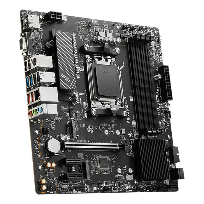 Tarjeta Madre Msi Pro Wifi Ddr5 M.2 Pcie 5.0 Ryzen Am5 Hdmi (Pro B650M-P)