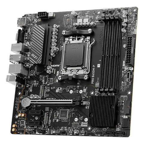 Tarjeta Madre Msi Pro Wifi Ddr5 M.2 Pcie 5.0 Ryzen Am5 Hdmi (Pro B650M-P)
