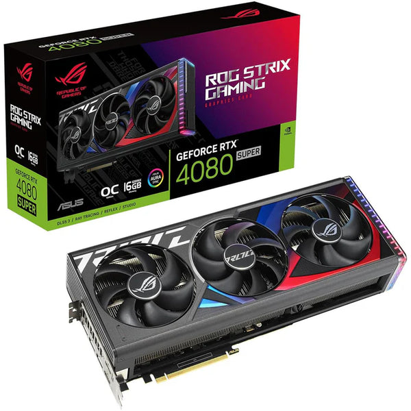 Tarjeta Video ROG Strix Geforce RTX 4080 SUPER 16GB OC / 16GB 192-bit GDDR6X / ROG-STRIX-RTX4080S-O16G-GAMING