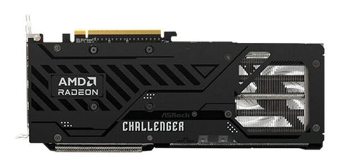 Tarjeta de Video ASROCK AMD Radeon RX 9070 XT 16GB Triple Fan LED Máxima Potencia en 8K - Imponente