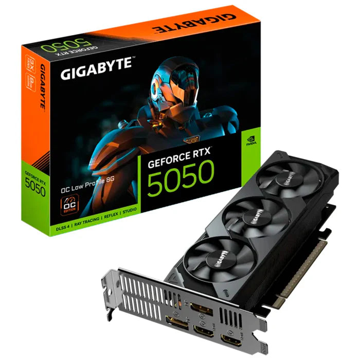 Tarjeta de Video Gigabyte RTX 5050 8GB Gaming Entrada Fortnite 1080p