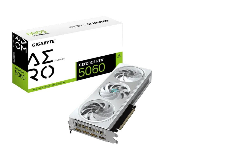 Tarjeta de Video Gigabyte RTX 5060 8GB GDDR7 Gaming Alto Rendimiento