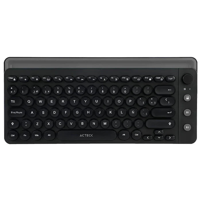 Teclado Acteck Multidispositivo Ti685 2.4 Ghz Con 3 Modos, Negro (AC-934183)