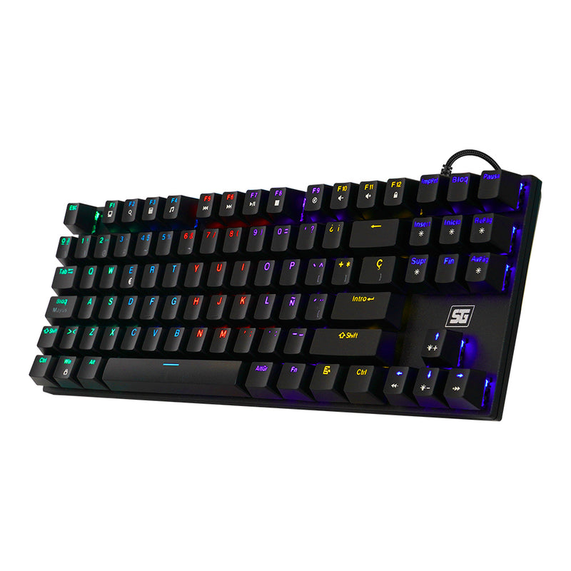 Teclado Gamer Mecanico Rgb 65% TKL RAINBOW