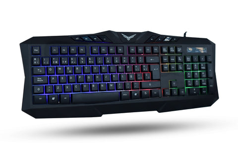 Teclado Gaming Naceb Technology NA-0912, USB, Negro