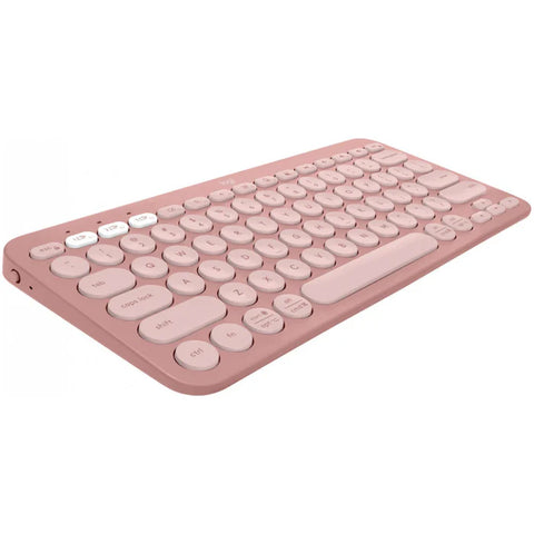 Teclado Logitech Pebble Keys 2 K380S Bt Multidispositivo Rose (920-011785)