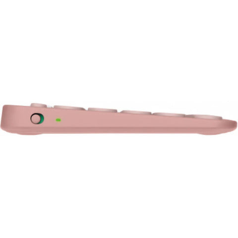 Teclado Logitech Pebble Keys 2 K380S Bt Multidispositivo Rose (920-011785)