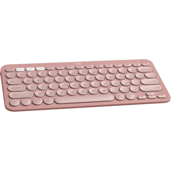 Teclado Logitech Pebble Keys 2 K380S Bt Multidispositivo Rose (920-011785)