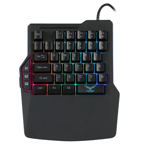 Teclado One Handrgb Atheris RGB Naceb Technology NA-0938