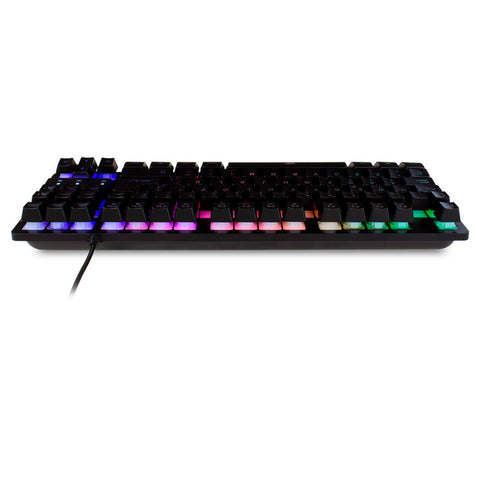 Teclado Vorago Start The Game Tenkeyless Rainbow Usb Negro - Kb-503