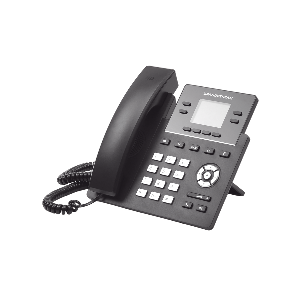 Telefono IP Grandstream 4L 2Ctas Sip Pts 10/100Mb Audio Hd Wifi (Grp2612W)