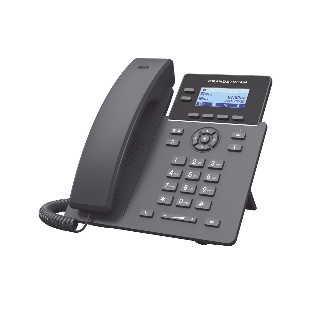 Telefono  Ip Grandstream 2Pts Fastethernet10/100 Poe Pantalla Lcd (Grp2602W)