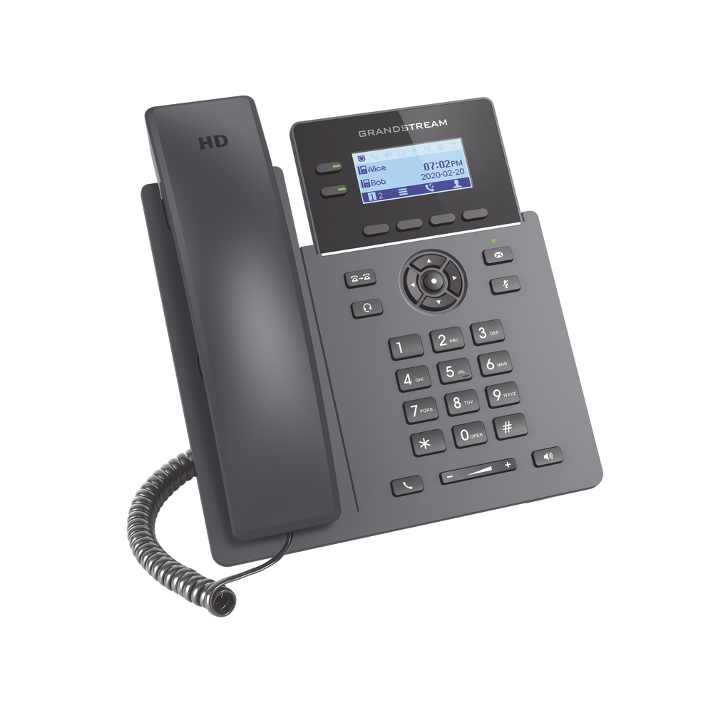 Telefono  Ip Grandstream 2Pts Fastethernet10/100 Poe Pantalla Lcd (Grp2602W)