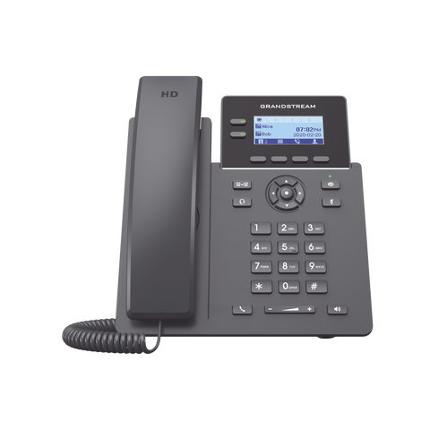 Telefono  Ip Grandstream 2Pts Fastethernet10/100 Poe Pantalla Lcd (Grp2602W)