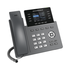 Telefono Ip Grandstream 8L 4Ctas Audio Hd 5 Vias Wifi Poe Bt (Grp2624)