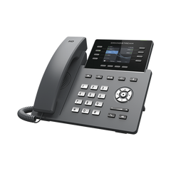 Telefono Ip Grandstream 8L 4Ctas Audio Hd 5 Vias Wifi Poe Bt (Grp2624)