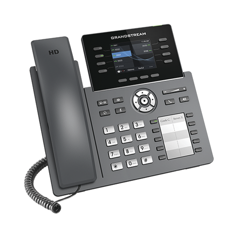 Telefono Ip Grandstream 8L 4Ctas Audio Hd 5 Vias Wifi Poe (Grp2634)