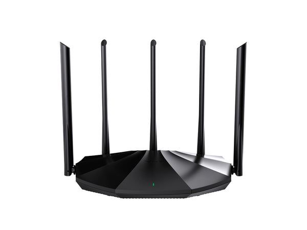 Tenda TX2 Pro router inalámbrico Gigabit Ethernet Doble banda (2,4 GHz / 5 GHz) Negro