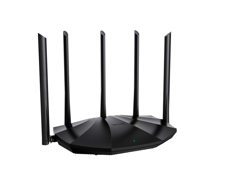 Tenda TX2 Pro router inalámbrico Gigabit Ethernet Doble banda (2,4 GHz / 5 GHz) Negro