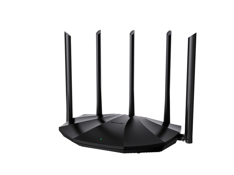 Tenda TX2 Pro router inalámbrico Gigabit Ethernet Doble banda (2,4 GHz / 5 GHz) Negro