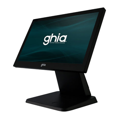 Terminal Punto De Venta Ghia Gpos315A, All In One  Touch Screen, 15.6 Pulgadas, Capacitiva, Intel Celeron J4125, Quad Core, 2 Ghz, Ram 4 Gb, Rom 128 Gb, Vga, Com, Usb X4, Windows 11