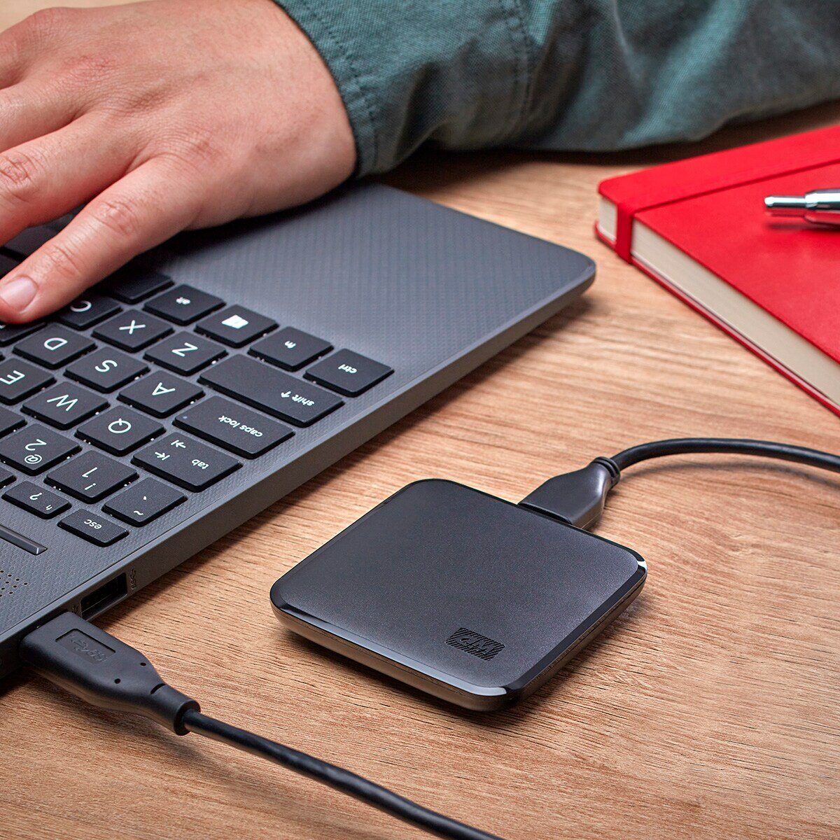 Unidad Ssd Externo Wd Elements Se 1Tb (Wdbayn0010Bbk-Wesn)