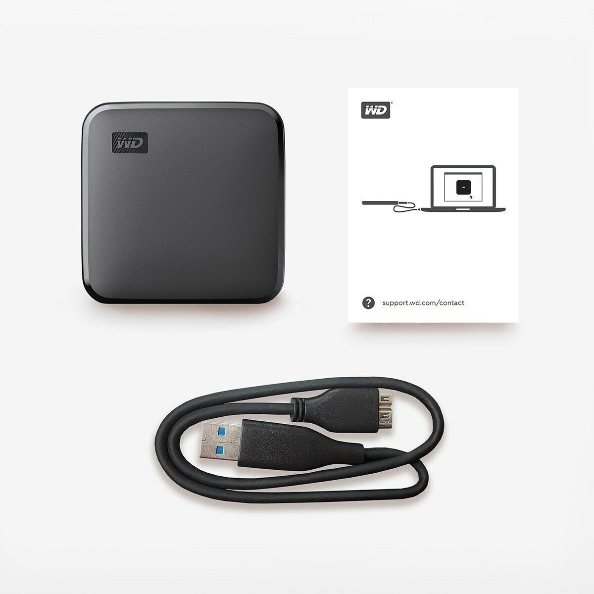 Unidad Ssd Externo Wd Elements Se 1Tb (Wdbayn0010Bbk-Wesn)