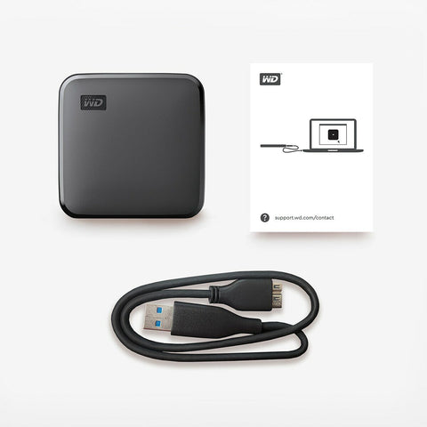 Unidad Ssd Externo Wd Elements Se 1Tb (Wdbayn0010Bbk-Wesn)