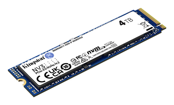 Unidad Ssd Kingston Nv3 4Tb M.2 2280 Nvme 6000Mb/S (Snv3S/4000G)