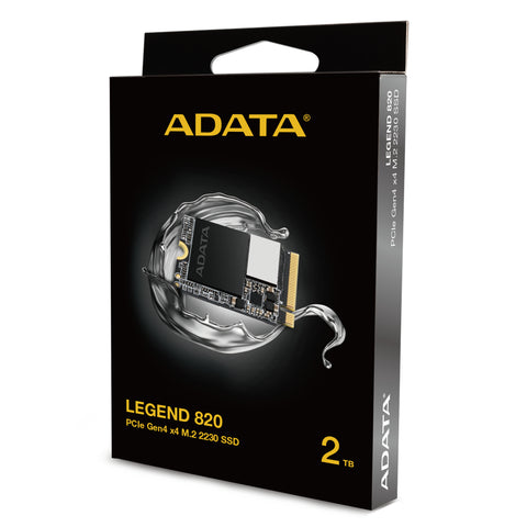 Unidad Ssd M.2 Adata Legend 820 2230 Pcie 2Tb (SLEG-820-2T-CB)