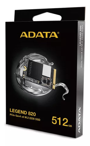 Unidad Ssd M.2 Adata Legend 820 2230 Pcie 512Gb (Sleg-820-512G-Cb)