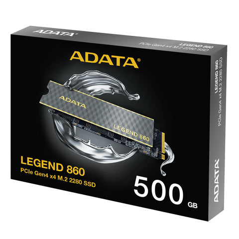 Unidad Ssd M.2 Adata Legend 860 Pcie 500Gb (SLEG-860-500GCS)