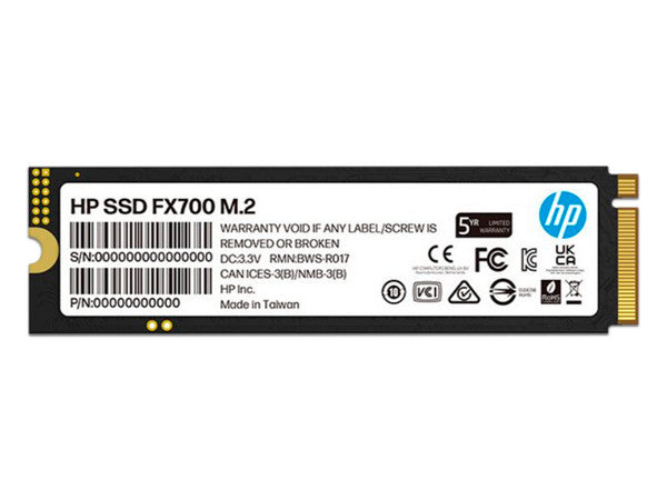 Unidad Ssd M.2 Hp Fx700 4Tb Pcie 7200/6200 (8U2N7AA)